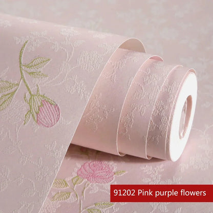 Wallpapers Home Decor Non Woven Fresh Small Floral Wall Paper Pastoral Warmth Romantic Girl Bedroom Living Room Wallpaper