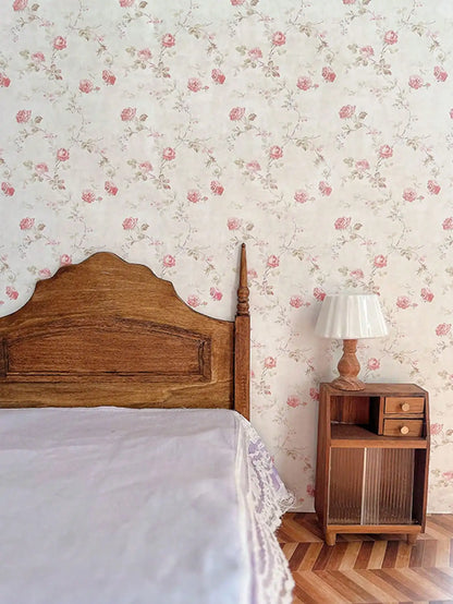 1 Sheet Miniature Dollhouse Wallpaper Self-Adhesive Fit 1:6-1:12 Scale Festive & Collection Scenes Exquisite Patterns