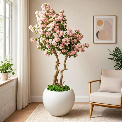 Custom Outlet Large Artificial Cherry Blossom TreeFake Plant Decoration Beautiful Indoor Outdoor
