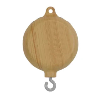 Crib Mobile Bed Bell Wooden Bracket Baby 0-12 Months Wooden Mobile Hanging Rattles Toy Holder Decorative Accessories Arm Bracket