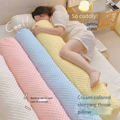 Long Throw Pillow Girls Sleep on The Bed Pinch Their Legs Sleep on The Side Pillow Dormitory Men's Large Pillow Bedside Cushion