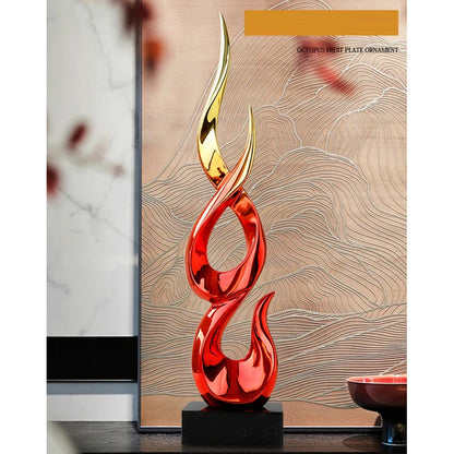 Creative decorations, light luxury, high-end living room, porch, TV cabinet wine cabinet, office, rising artistic soft decorati
