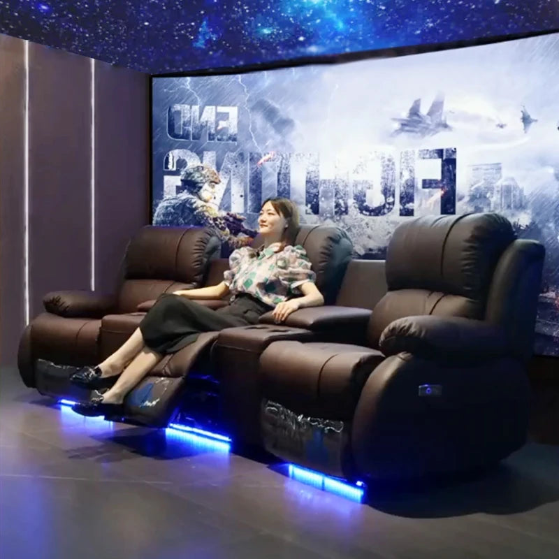Modern Lounge Living Room Sofa Waterproof Leather Floor Single Living Room Sofa Designer Lazy Mobili Per La Casa Furnitures