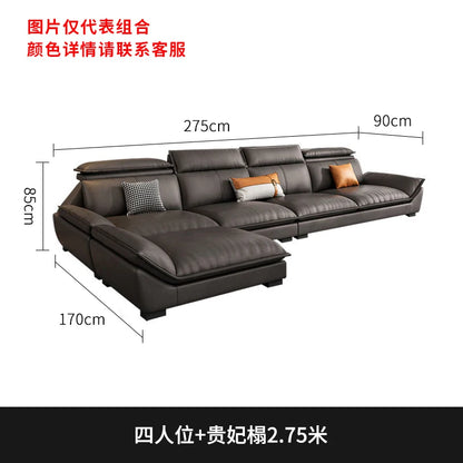 Luxury Living Room Sofa Elegant Modern Designer Large Sofas Relaxing Armrest Ensembles De Meubles De Jardin Home Furniture