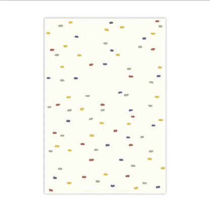 Children Furry Carpet Spotted Rug for living Room Modern Floor Mat Room Decor Bedroom Plush Mat
