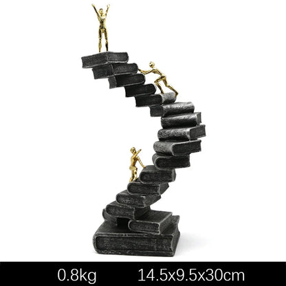 Modern Figurines Miniature Elegant Creative Interior Figurines Luxury Bedroom Living Room Art Sculptures Nordic Room Decoration