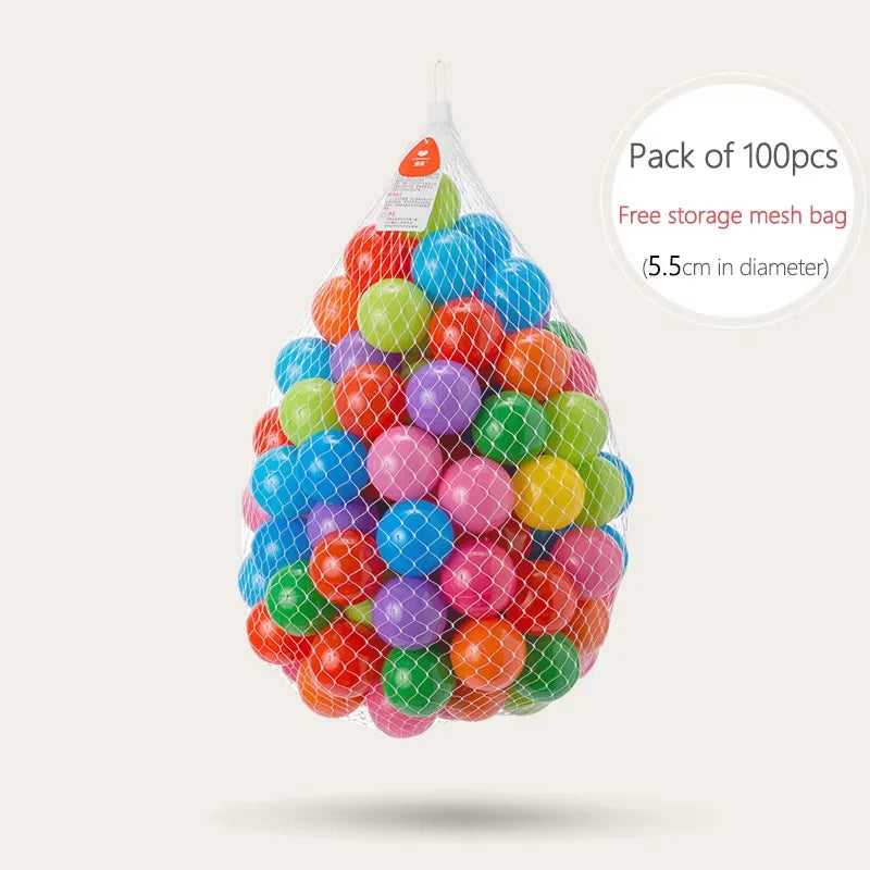 IMBABY Ocean Balls For Dry Pool Baby Playground 50/100pcs 5.5/7cm Ball For Playpen Children's Park Balls Baby Toy Colorful Soft