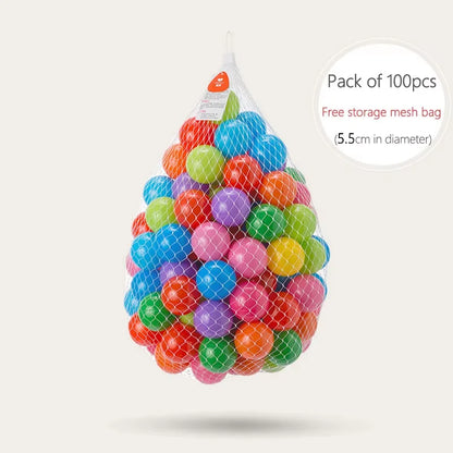 IMBABY Ocean Balls For Dry Pool Baby Playground 50/100pcs 5.5/7cm Ball For Playpen Children's Park Balls Baby Toy Colorful Soft
