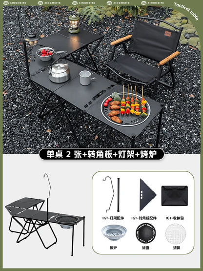 Firepit Adult Outdoor Table Modern Minimalist Garden Patio Outdoor Table Balcony Dining Arredo Giardino Per Esterno Furniture