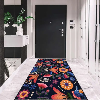 Terracota Boho Kitchen Entryway Hallway Turkish Runner Rug Vintage Persian Style Runner Washable Bohemian Area Rugs