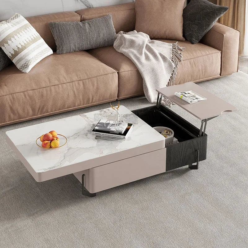 Luxury Minimalist Coffee Table Frame Floor Design Nordic Coffee Table Ornaments Organizer Meubles De Salon House Accessories