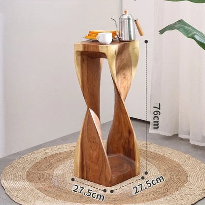 Designer Modern Coffee Table Wooden Mobile Salon Center Table Bedroom Modular Desks Living Simple Corner Table Luxury Small