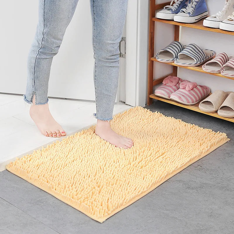 Carpet Rug Bedroom Plush Mat Room Decor Bath Rugs for Rooms Foot Carpets Living Decoration Home Floor Bathroom Kitchen Door Mats