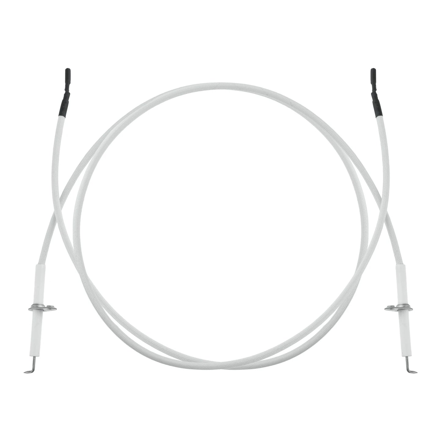 2 Pcs 700mm Ignition Spark Plug Wire Ceramic Igniter Electrode  for Gas Grill/Gas Burner./Fire Pit/Fireplace Replacement Parts