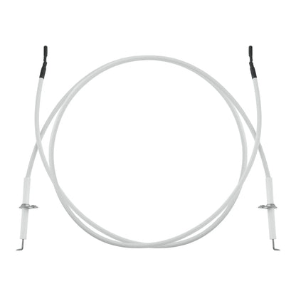 2 Pcs 700mm Ignition Spark Plug Wire Ceramic Igniter Electrode  for Gas Grill/Gas Burner./Fire Pit/Fireplace Replacement Parts