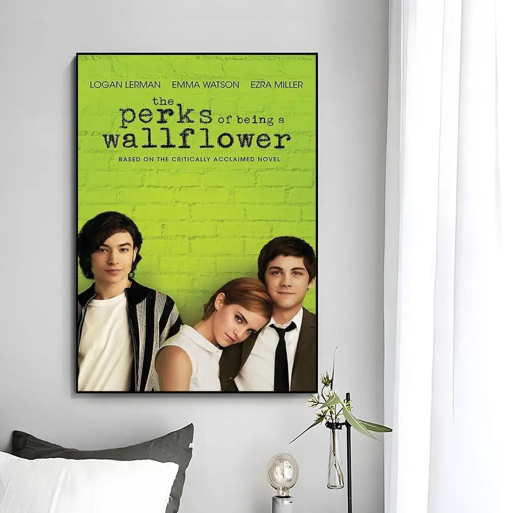 Classic Movie T-The Perks Of Being A Wallflower Poster HD art sticky wall waterproof home bedroom bar aesthetic decoration