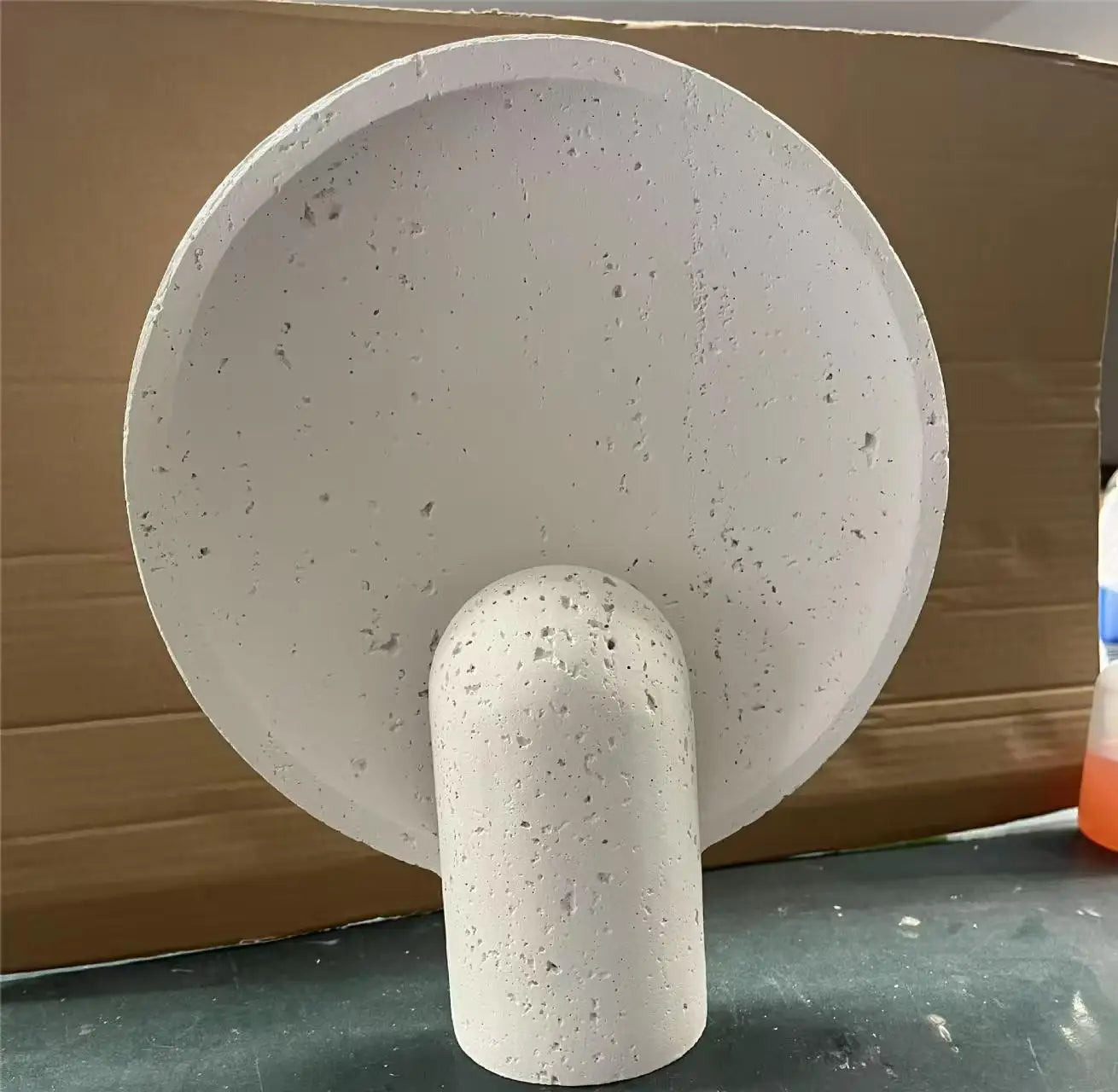 ins creative living room Japanese-style Guesthouse minimalist Nordic bedroom home decor LED modern resin table lamp