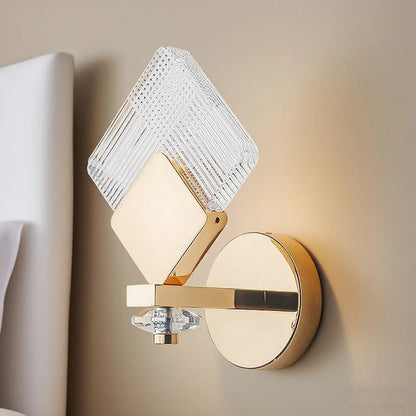 Living Room Background Acrylic Wall Lamp Bedroom New Style Light Luxury Corridor Decoration Bedside Lighting