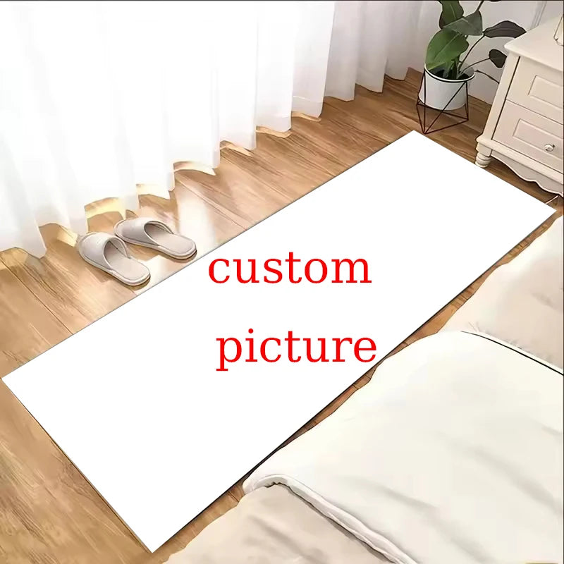 Custom Carpet Rug Printed Rectangle Area Rugs for Adult Yoga Mats Living Room Decorative Dropshipping Personalized Doormat