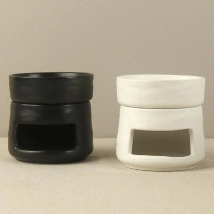 Modern Simplicity Style  Ceramic Aromatherapy Burner Essential Oil Furnace Indoor Smell Fragrance Censer Home Decor