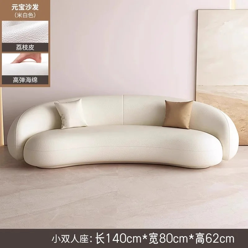 Luxury Double Living Room Sofas Floor Designer Adults Comfortable Sofa Elegant Relax Divani Da Soggiorno Home Furnitures