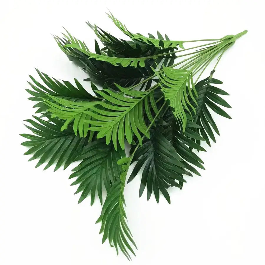Artificial Flowers Large Leaf Tree High Quality Vase Home Room Wedding Decora Indoor Outdoor Yard Garden Fake Plants Ornament