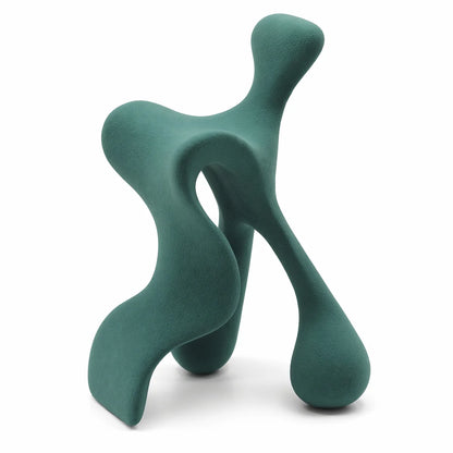 Abstract Flowing Form Resin Figurine Modern Minimalist Living Room Home Accent Decor