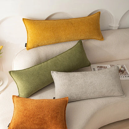 30x50/30X70/30X90CM Rectangular Throw Pillow Cover Simple Soft Waist Cushion Cover Decor Home Decorative Pillowcase