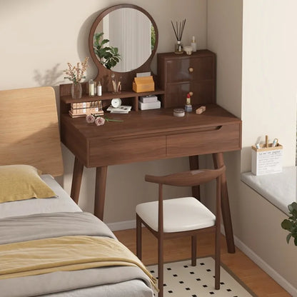 Dresser girl bedroom Internet celebrity dressing table small apartment bedroom modern light luxury storage cabinet integrated