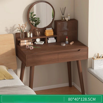 Dresser girl bedroom Internet celebrity dressing table small apartment bedroom modern light luxury storage cabinet integrated