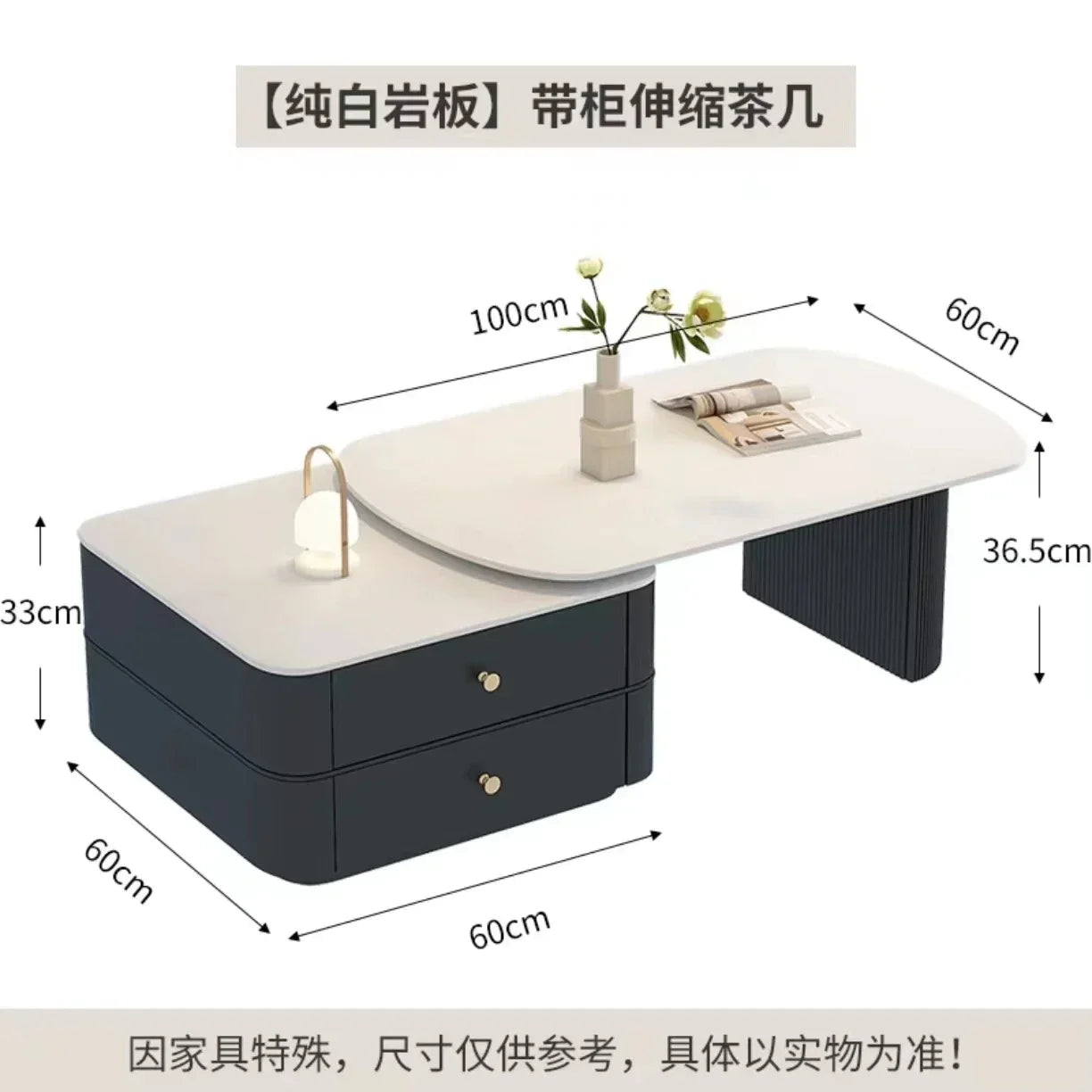 Round Trendy Coffee Table Living Room Originality Nordic Retro Style Coffee Tables Storage Oval Kaffee Tische Home Furniture