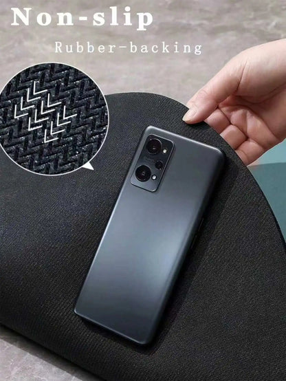 New Modern Kitchen & Bath Rugs with Black Base and Geometric Line Patterns, Non-Slip, Absorbent & Easy to Clean.