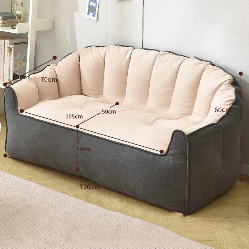 Modern Living Room Sofas Comfortable Relaxing Lazy Sofa Portable Puffs Sofas Bedroom Luxury Sofa Interior Aesthetic Furniture