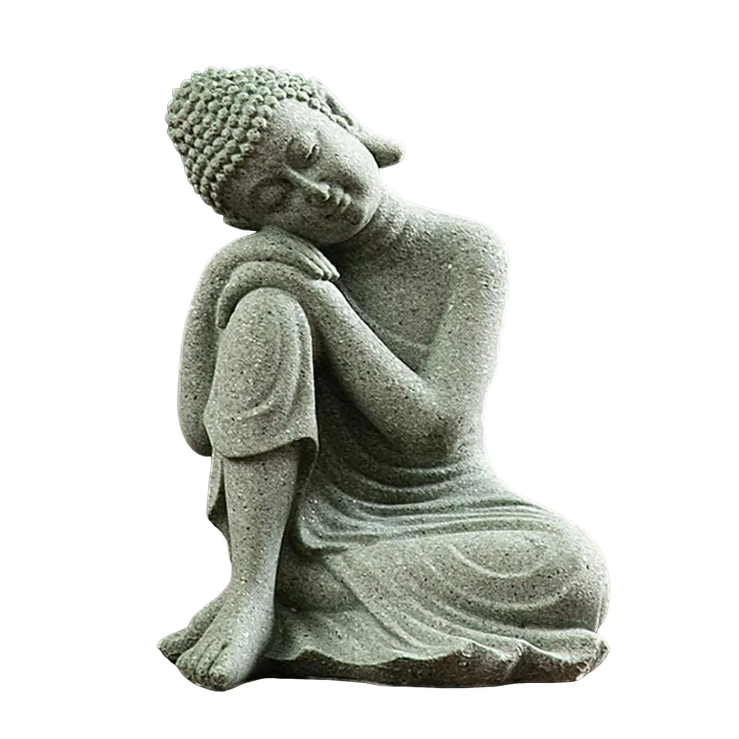 Meditating Buddha Statue Sculpture Spiritual Sustenance Meaningful Statues for Birthday Gifts New Year's Gifts