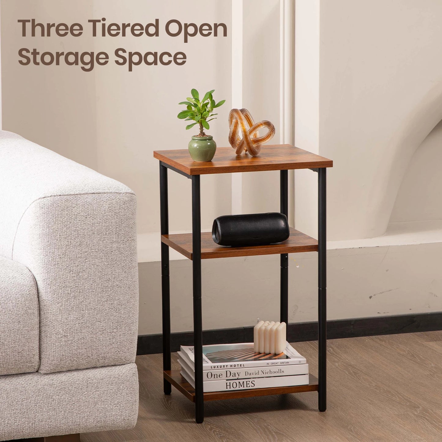 2-Tier Side End Table