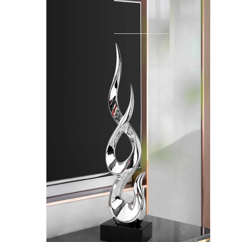 Creative decorations, light luxury, high-end living room, porch, TV cabinet wine cabinet, office, rising artistic soft decorati