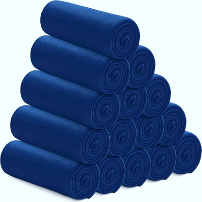 4-8PCS Fleece Throw Blankets 60 x 50 in Gray Wedding Blankets for Guests Bulk Cheap Blankets Bulk Blankets for Homeless Donate