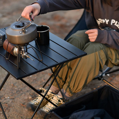 Outdoor Camping Folding Table Outdoor BBQ Portable Foldable Desk High Strength Ultralight Aluminium Portable Desk
