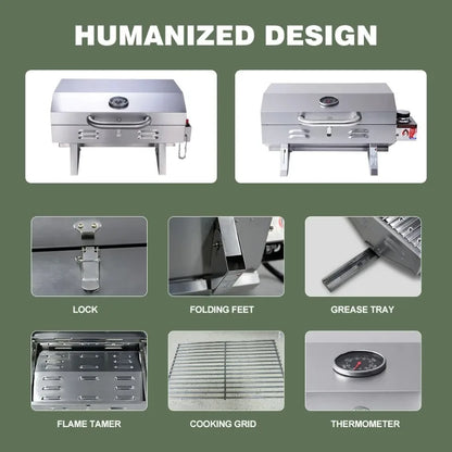 stainless steel bbq grill sea barbecue outdoor steel fire pit bbq boat