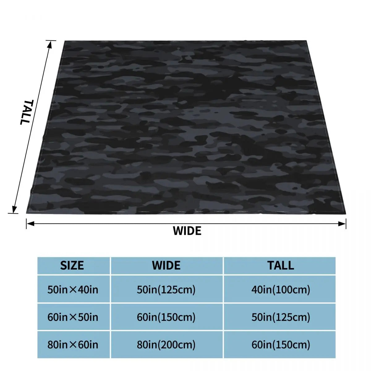 Multicam Knitted Blankets Camouflage Military Flannel Throw Blanket Bed Sofa Decoration Lightweight Bedspreads