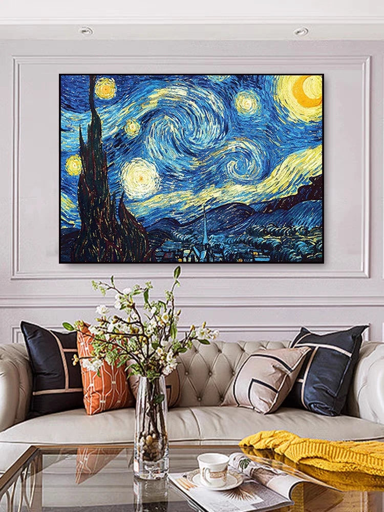 Modern 100% Hand Painted Sunflower Oil Painting Reproduction Canvas Wall Art Unframed Paintings Wall Picture Artwork Van Gogh