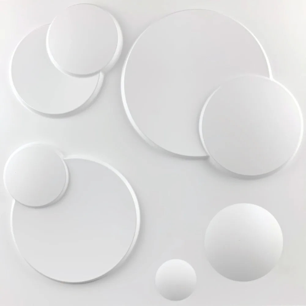 White 3D Wall Panel Foam Brick Waterproof Non-self-adhesive Wall Sticker Classics PVC Background Wallpaper Bathroom Ceiling