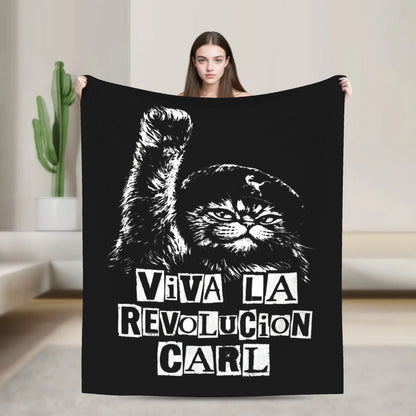Don't Gaslight Me Jesus Blanket Flannel Dungeon Crawler Carls Lightweight Thin Throw Blankets for Bedding Bedroom Bedding Throws