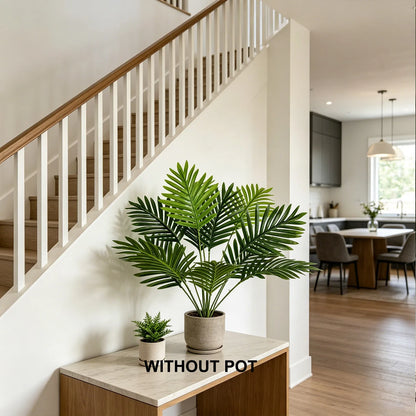 65-125CM Artificial Palm Plant Branches Faux Plant realistic touch indoor outdoor fake Plant for Home wedding living Room Decor