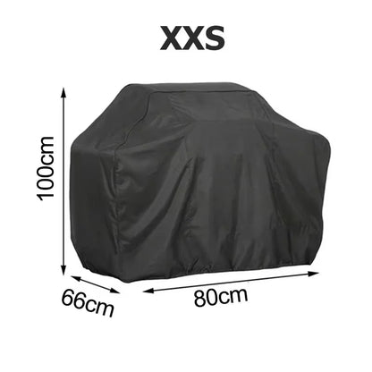 BBQ Grill Barbecue Cover Dustproof Waterproof Thickened BBQ Cover Outdoor Rainproof BBQ Cover