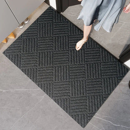 Customizable Doormat | Entryway Rug | Door Mat | Home Doormat | Absorbent Anti-Slip Mat | Full-Coverage Carpet Pad