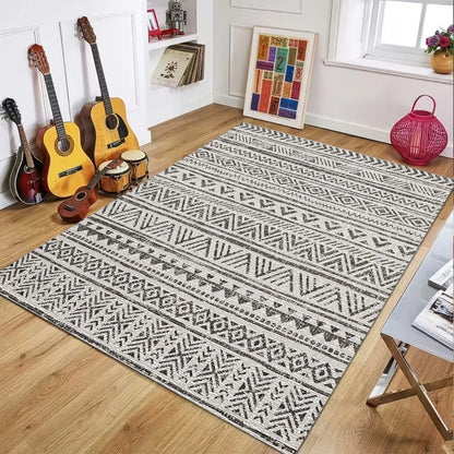 Outdoor Rugs Reversible Outdoor Plastic Straw Rugs Boho PatioIndoor Carpets RV Mat for Family Camp Picnic  Bedroom  Area Rug