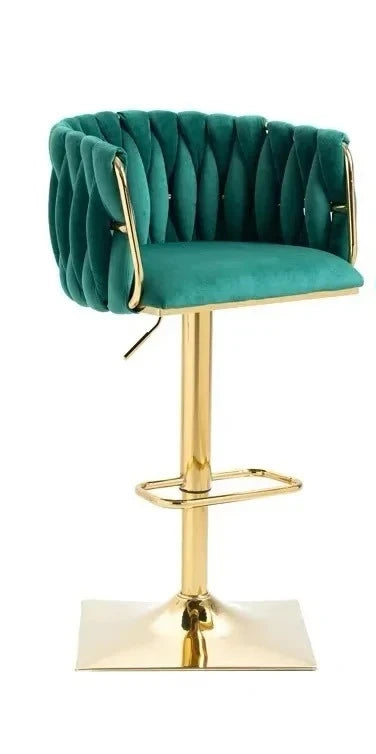 Modern Gold Legs Bar Stools Adjustable Height Italian Minimalist Bar Stools Ergonomic Designer Mama Sandalyesi Kitchen Furniture
