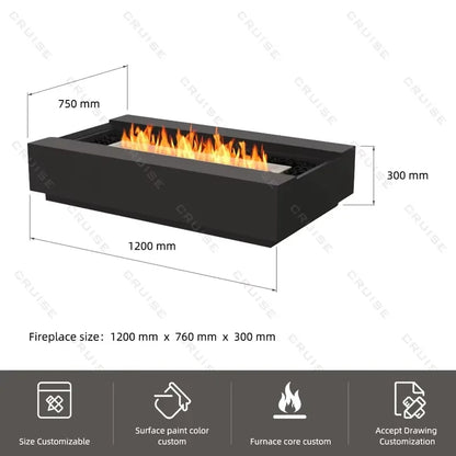 Smokeless Fire Pit Outdoor 304 Stainless Steel BBQ Grill Bowl Wood Gas Alcohol Burning Villa Garden Decor Freestanding Heater