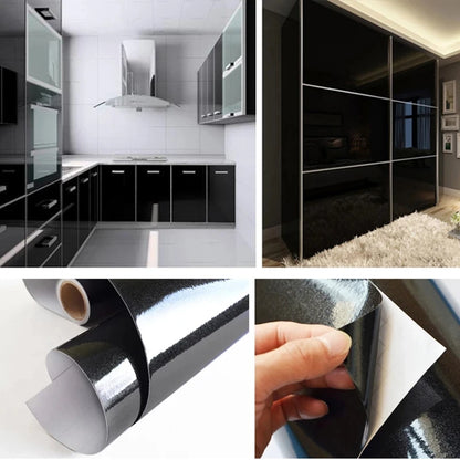 PVC Self Adhesive Wallpapers Renovation for Bathroom Kitchen Cabinet DIY Vinyl Contact Paper Waterproof Home Decor Sticky Paper